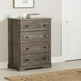 thumbnail image 1 of South Shore Hazen, Farmhouse Chest,  Brown, 1 of 9