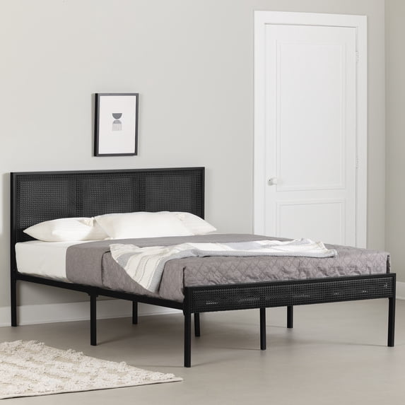 South Shore Hoya, Bohemian Harmony Bed, Full Black