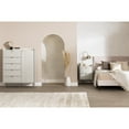 thumbnail image 1 of South Shore Hype, Mid-century Glam Chest,  White, 1 of 17