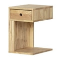 thumbnail image 1 of South Shore Kodali 1-Drawer End Table Natural Wood, 1 of 6
