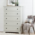 thumbnail image 1 of South Shore Lilak Coastal 5-Drawers Dresser Winter Oak, 1 of 8