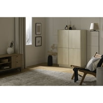 South Shore Liora, Contemporary Bookcase,  Beige