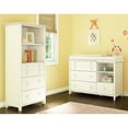South Shore Little Smileys Changing Table with Shelving Unit and