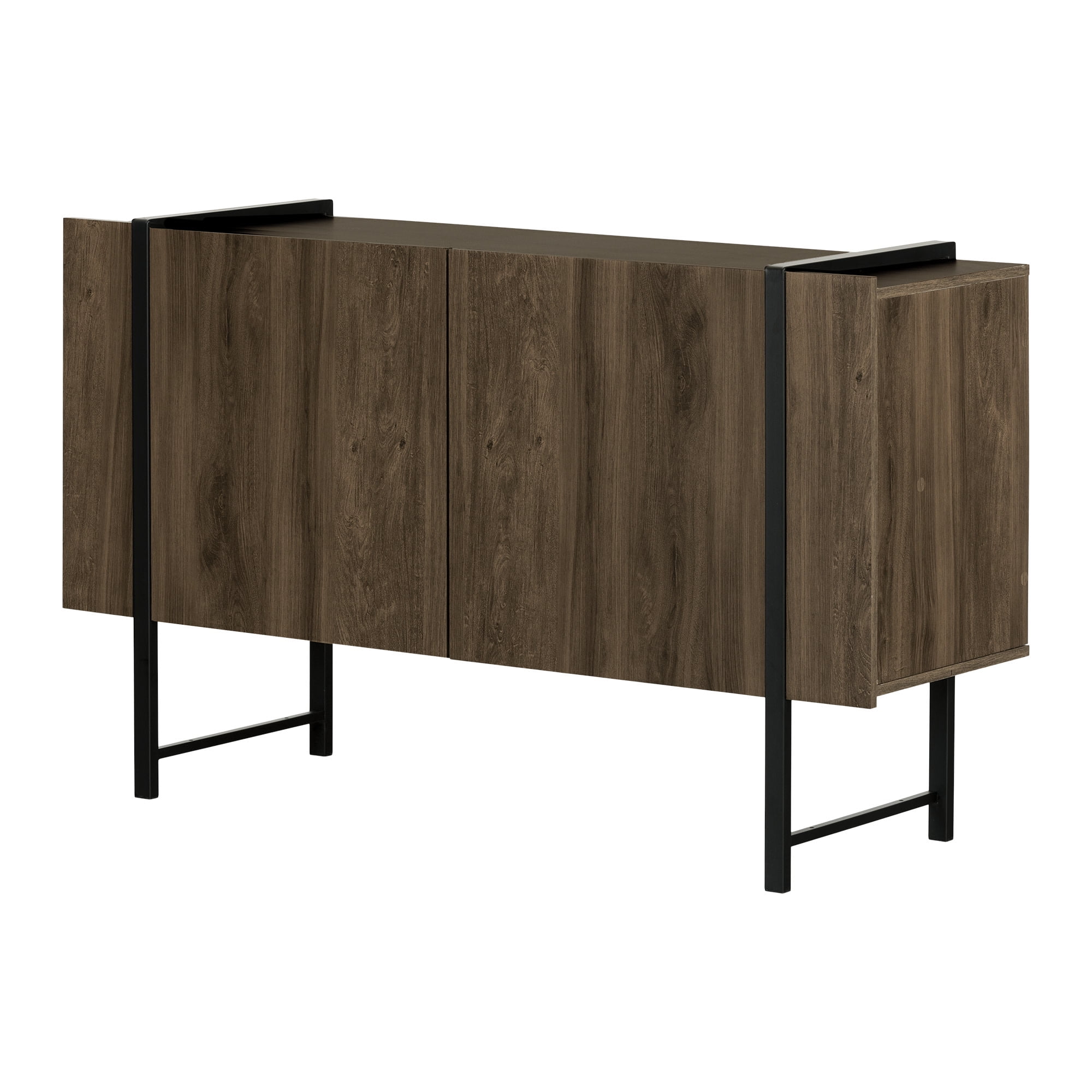 Mezzy 53.5" Brown Walnut Sideboard with Ample Storage
