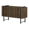 thumbnail image 1 of South Shore Mezzy, Urban Modern Sideboard, Brown Walnut, 1 of 11