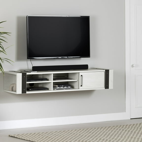 South Shore Munich, Farmhouse TV Stand, 75" White