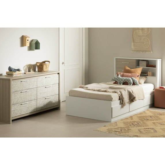 South Shore Munich, Scandinavian Dresser, Beige