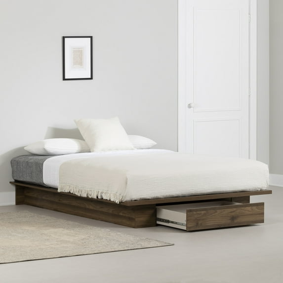 South Shore Musano, Urban Modern Bed, Full/Queen Brown