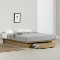 thumbnail image 1 of South Shore Musano, Urban Modern Bed, Full/Queen Brown, 1 of 8