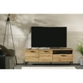 thumbnail image 1 of South Shore Musano, Urban Modern TV Stand, 60" Brown, 1 of 14