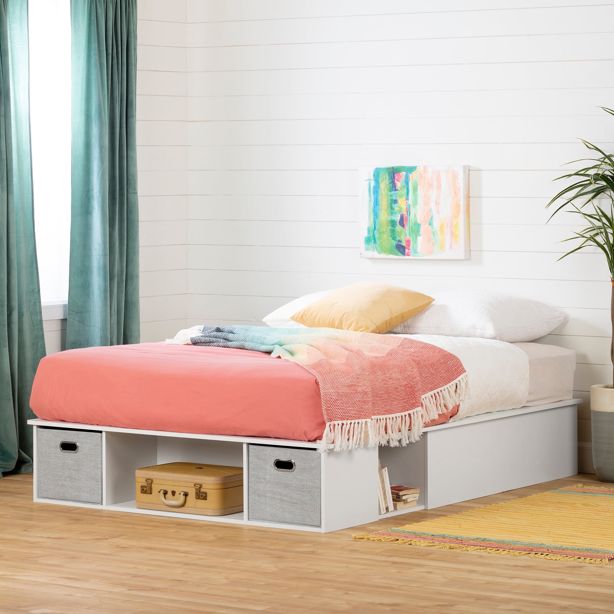 South shore 2024 avilla storage bed