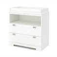 thumbnail image 1 of South Shore Reevo Changing Table with Storage, White, 1 of 6