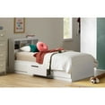 thumbnail image 1 of South Shore Reevo, Contemporary Bed, Twin White, 1 of 14