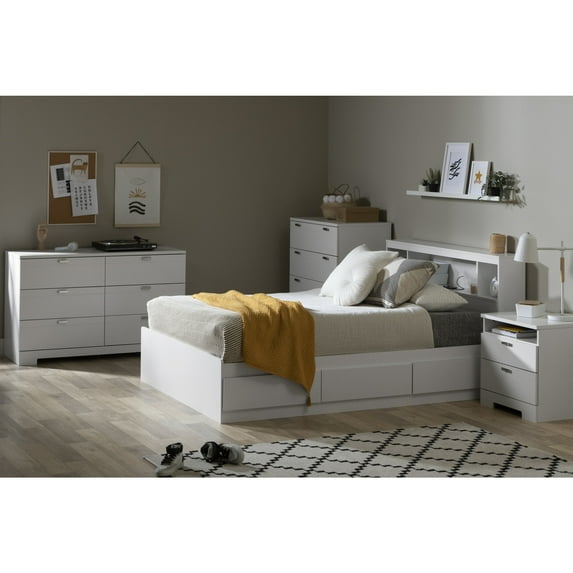 South Shore Reevo, Contemporary Dresser, White