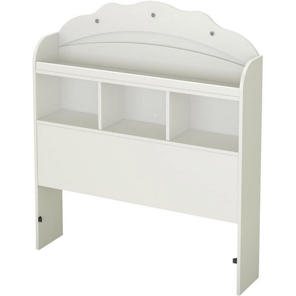 South Shore Sabrina Twin Bookcase Headboard in White - image 1 of 4