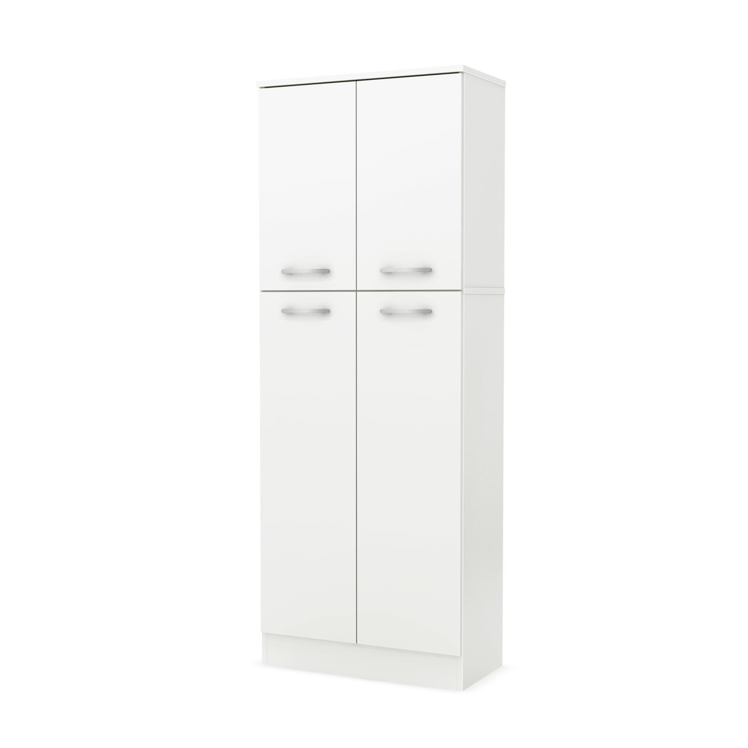 South Shore Smart Basics 4 Door Storage Pantry Multiple Finishes
