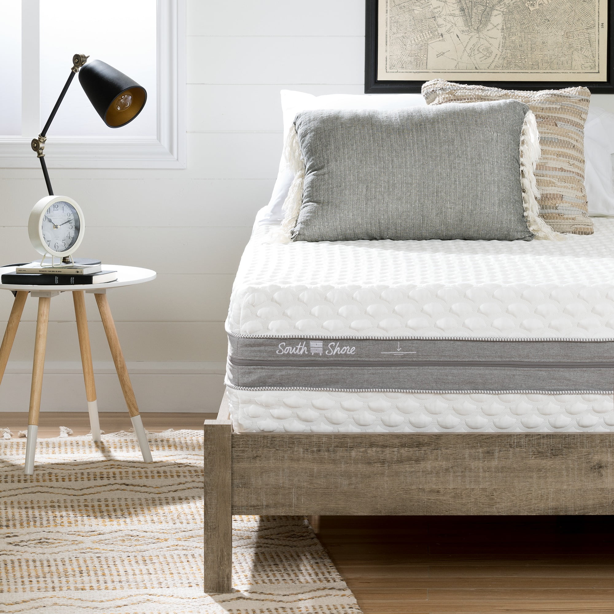 South Shore Somea Sensation 12" Dual Firmness Mattress