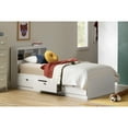 thumbnail image 1 of South Shore Spark, Contemporary Bed, Twin White, 1 of 11