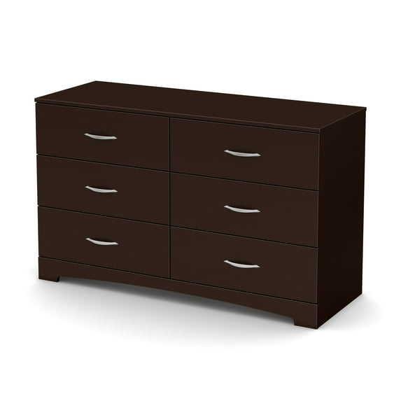 South Shore Step One, Contemporary Dresser, Brown
