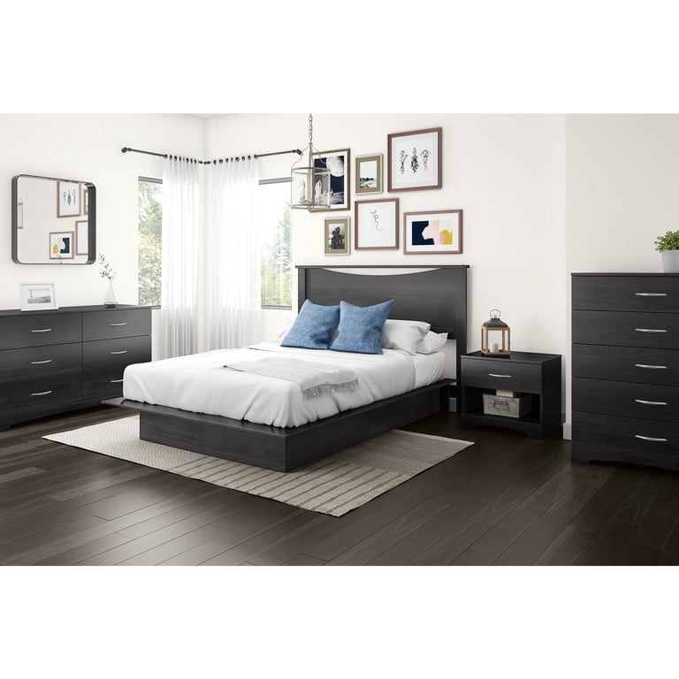 South Shore Maddox 6-Drawer Gray Oak Bedroom Dresser - Walmart.com