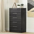 thumbnail image 1 of South Shore Step One Essential Contemporary 5-Drawers Dresser Gray Oak, 1 of 6
