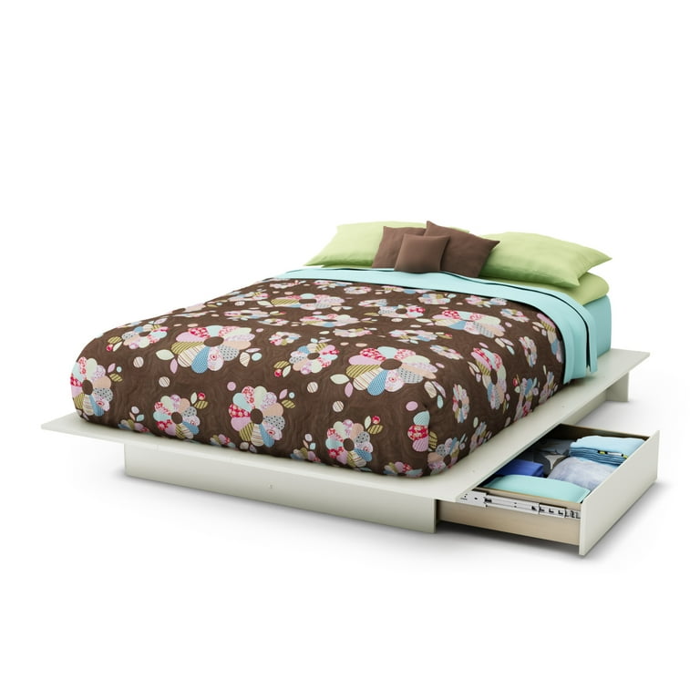 South shore step one platform bed with drawers new arrivals