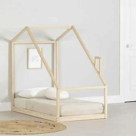 South Shore Sweedi, Scandinavian Bed, Toddler Beige
