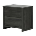 thumbnail image 1 of South Shore Tao 2-Drawer Nightstand - End Table with Storage Gray, 1 of 11