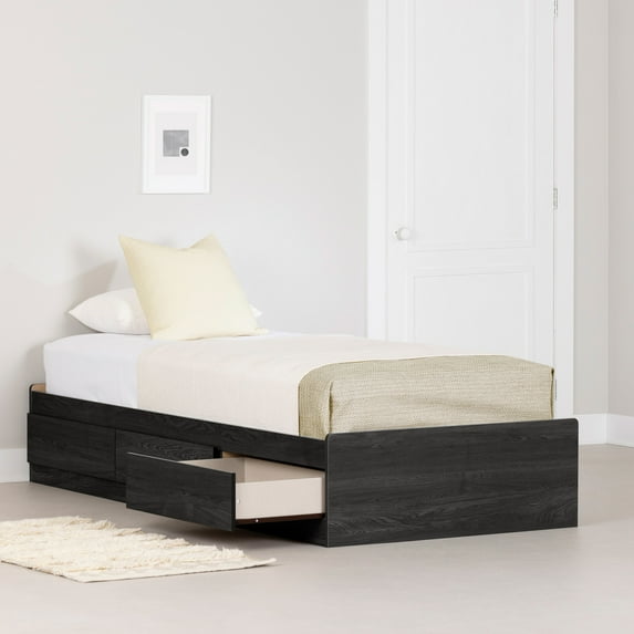 South Shore Tassio, Farmhouse Bed, Twin Gray