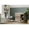 thumbnail image 1 of South Shore Tassio, Farmhouse Changing table, Wide Brown, 1 of 15