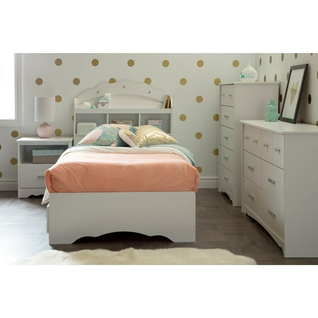 South Shore Tiara, Contemporary Dresser, White