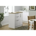 thumbnail image 1 of South Shore Toscano, Farmhouse Kitchen Island, Small White, 1 of 19