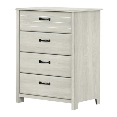 South Shore Ulysses 4-Drawer Chest Winter Oak