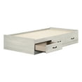 thumbnail image 1 of South Shore Ulysses Twin 3-Drawer Mates Bed Winter Oak, 1 of 8