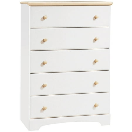 South Shore Valentina 5-Drawer Chest, White