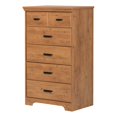 thumbnail image 1 of South Shore Versa 5-Drawer Chest, Pine, 1 of 9