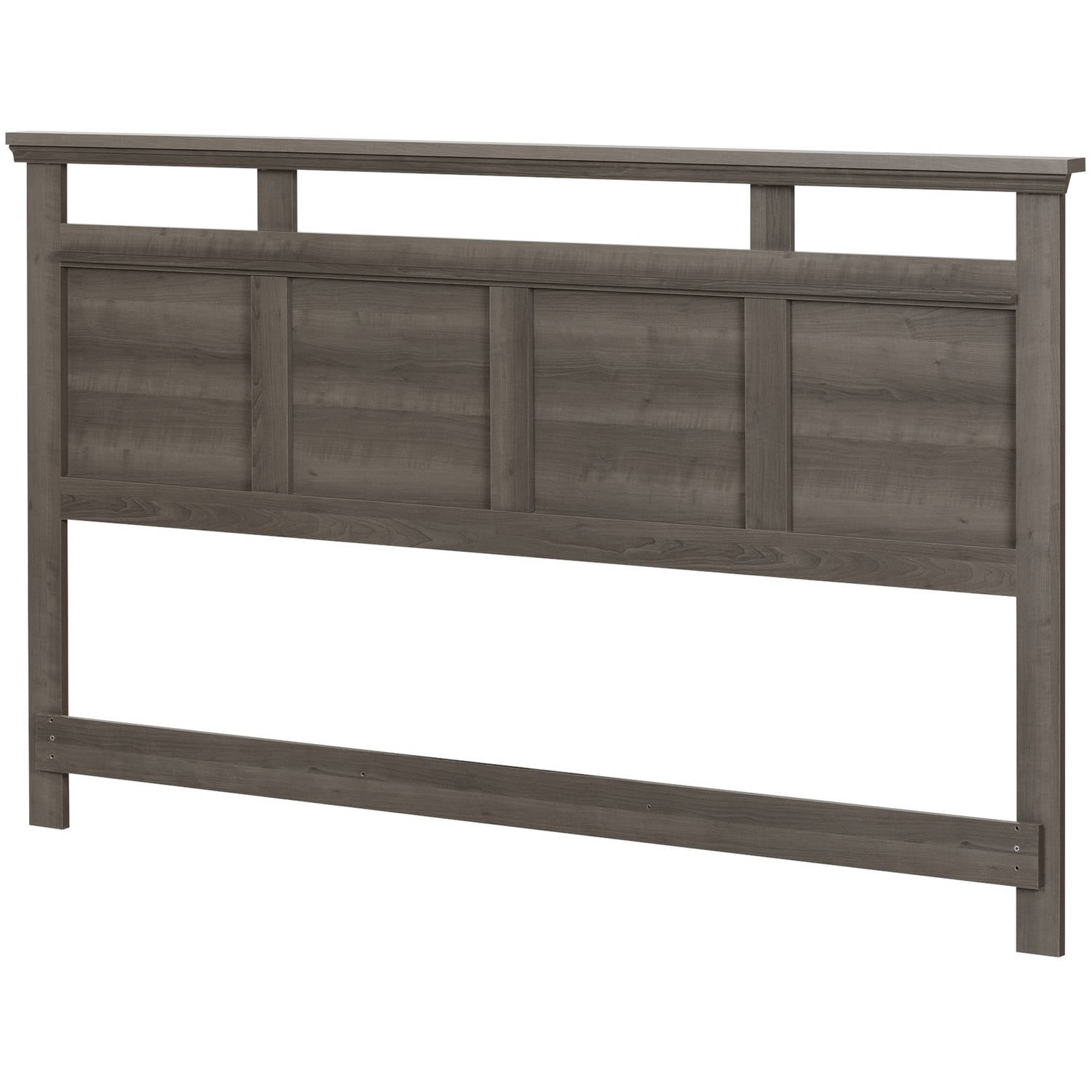 Versa Gray Maple King Wood Headboard