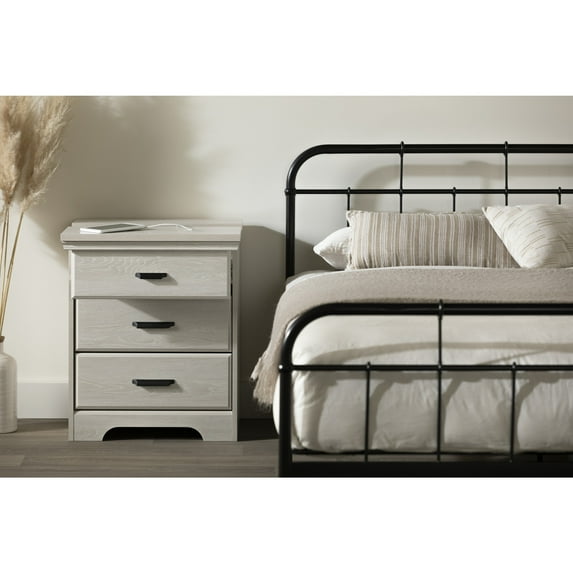 South Shore Versa, Traditional Nightstand, White