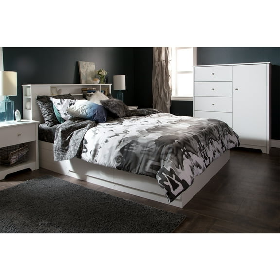 South Shore Vito, Contemporary Chest,  White