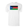 thumbnail image 1 of South Sudan Country Flag Adult DT T-Shirt Tee, 1 of 2