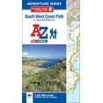 thumbnail image 1 of South West Coast Path South Devon A-Z Adventure Atlas, (Paperback), 1 of 1