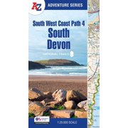 Z Adventure South West Coast Path - South Devon With Ordnance Survey Mapping, Paperback