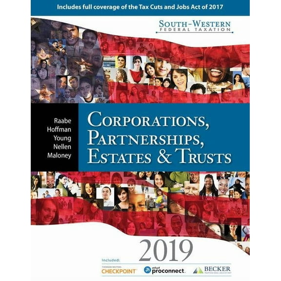 South-Western Federal Taxation 2019: Corporations, Partnerships, Estates and Trusts (with Intuit Proconnect Tax Online 2017& RIA Checkpoint, 1 Term (6 Months) Printed Access Card) (Hardcover)