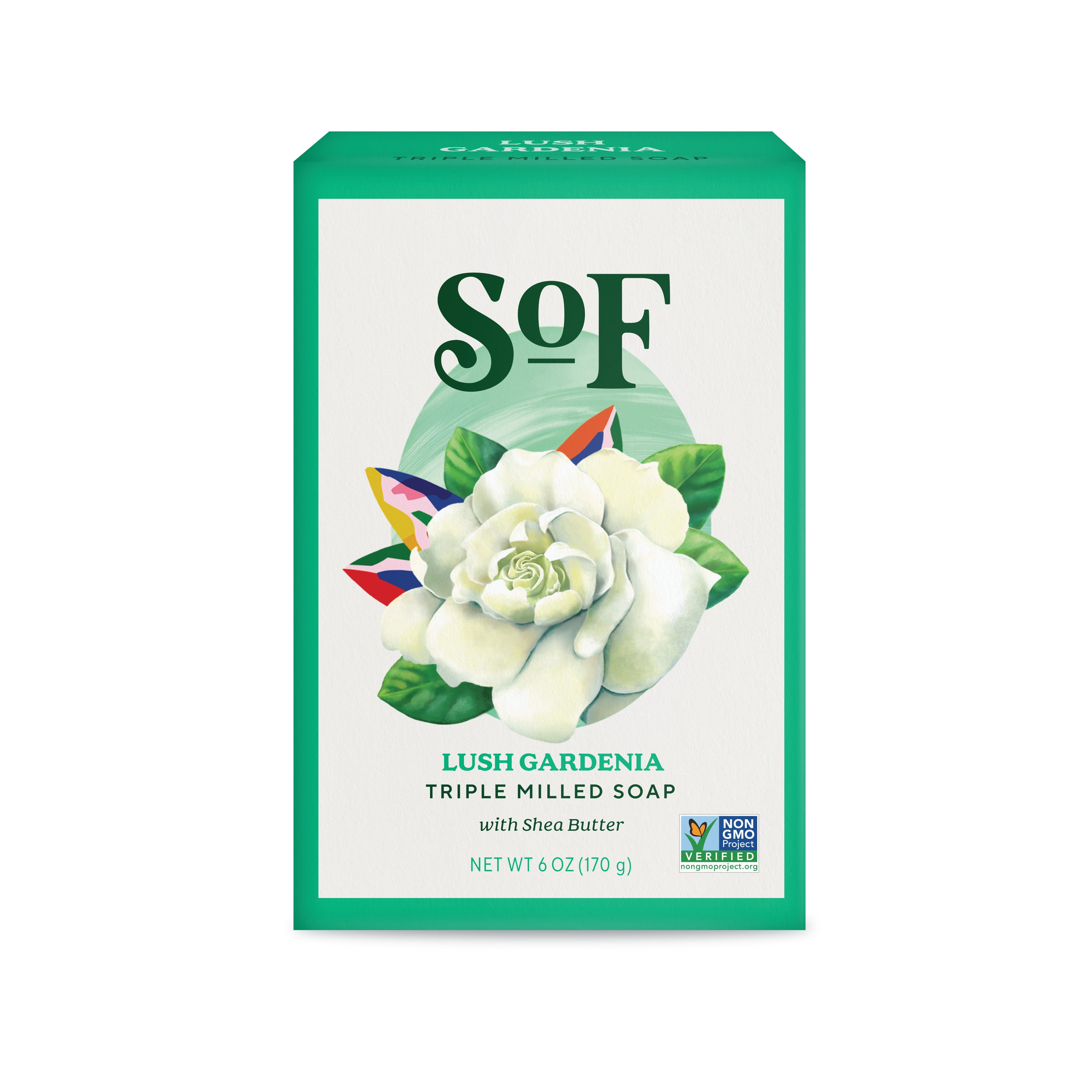 SoF Triple Milled Bar Soap - With Coconut Oil & Organic Shea