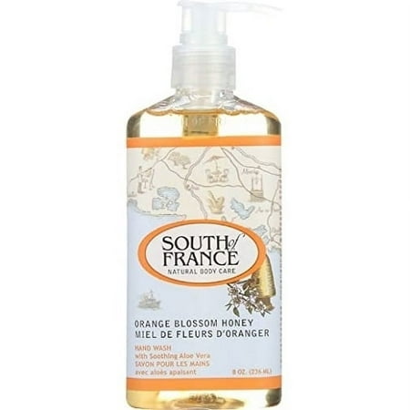 South of France Hand Wash, Orange Blossom Honey, 8 Oz