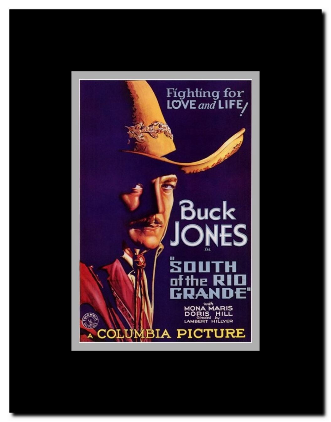South of the Rio Grande Framed Movie Poster
