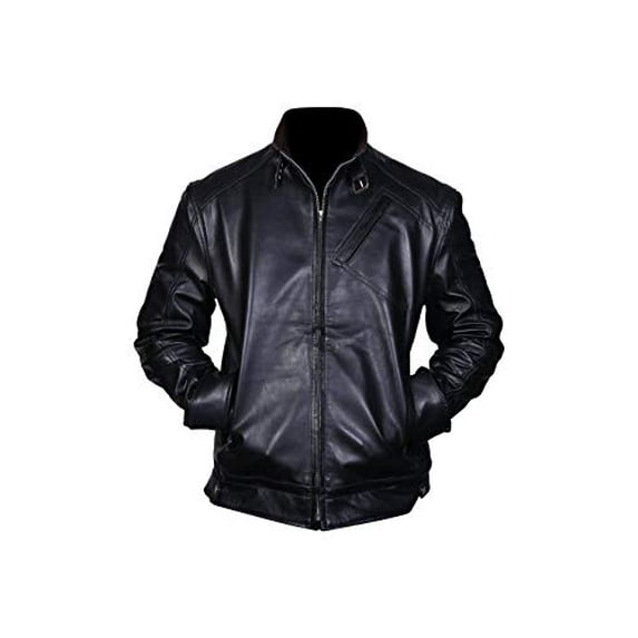SouthBeachLeather Bourne Legacy Jeremy Renner Leather Jacket (Large)