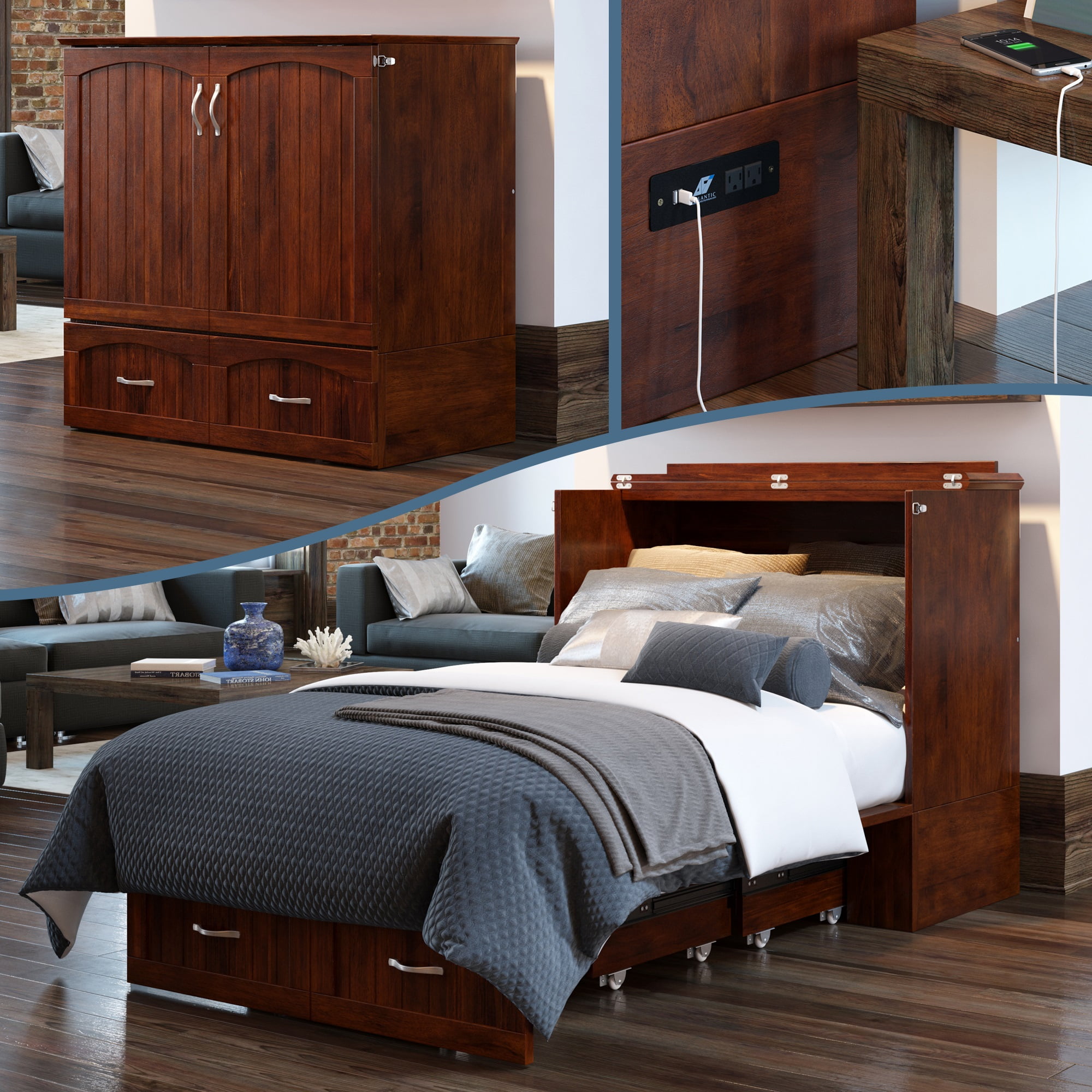 Southampton murphy 2024 bed chest queen