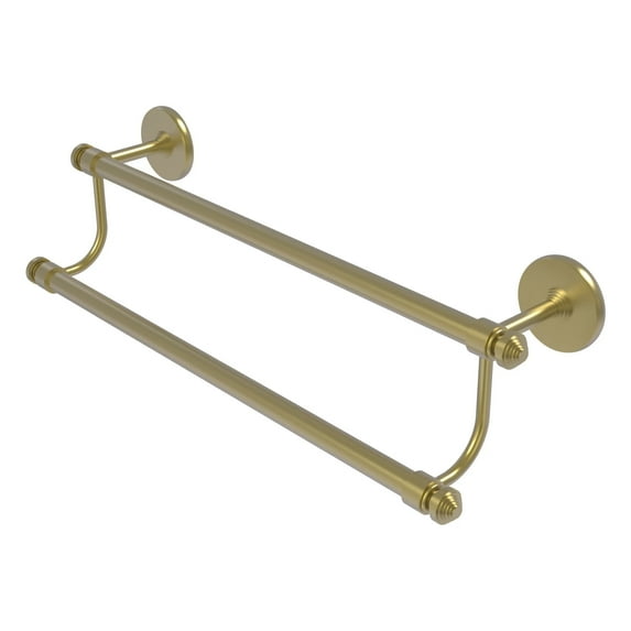 Southbeach Collection 18-in Double Towel Bar in Satin Brass