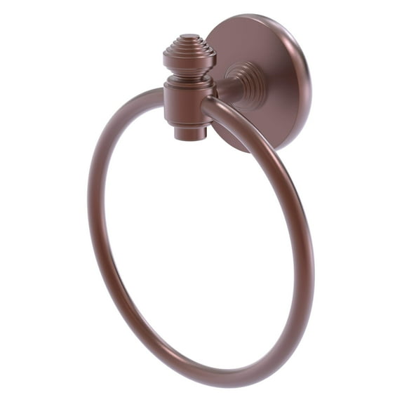 Southbeach Collection Towel Ring in Antique Copper